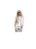 Frank & Eileen 50% Cotton 48% Flax 2% Elastane 100% Cotton Tan White Blazer Size S - photo 1