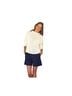 Frank & Eileen 100% Cotton Print White Pullover Sweater Size S - photo 1