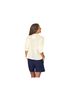 Frank & Eileen 100% Cotton Print White Pullover Sweater Size S - photo 2