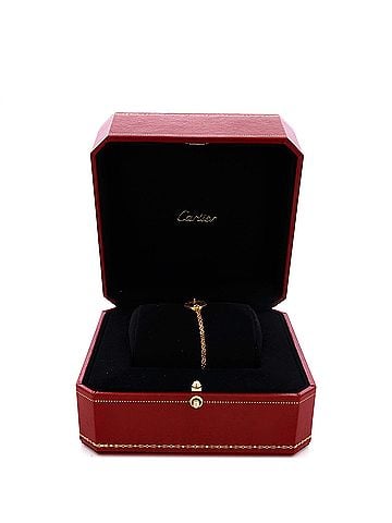 Cartier 2 Diamonds Love Bracelet 18K Rose Gold with Diamonds (view 2)