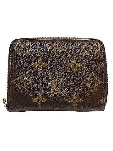 Louis Vuitton LOUIS VUITTON Monogram Wallet/Coin Case M60067 Zippy Coin Purse Brown Women's 182084 (view 2)