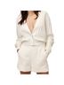 Wilfred 100% Polyester Solid Ivory Dressy Shorts Size XXS - photo 1
