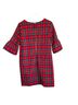 Vineyard Vines 63% Polyester 33% Polyester 4% Rayon 4% Spandex 100% Polyester Plaid Red Green Casual Dress Size 6 - photo 2