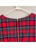 Vineyard Vines 63% Polyester 33% Polyester 4% Rayon 4% Spandex 100% Polyester Plaid Red Green Casual Dress Size 6 - photo 9
