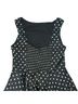 Lulus Polka Dots Black White Casual Dress Size L - photo 5