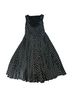 Lulus Polka Dots Black White Casual Dress Size L - photo 4