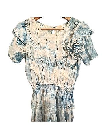 LoveShackFancy Natasha Ruffle Dress Casual Dress (view 1)