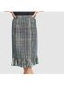 Anthropologie 60% Polyester 25% Cotton 10% Acrylic 5% Viscose 100% Rayon Print Multi Color Formal Skirt Size 0 - photo 4
