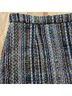 Anthropologie 60% Polyester 25% Cotton 10% Acrylic 5% Viscose 100% Rayon Print Multi Color Formal Skirt Size 0 - photo 5
