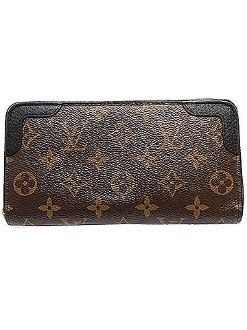 Louis Vuitton LOUIS VUITTON Monogram Retiro Long Wallet M61855 Zippy Noir Women's 182139 (view 1)