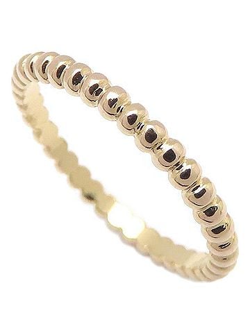 Van Cleef & Arpels Van Cleef &amp; Arpels Perlee Ring, Small Model, #55, 18KPG, Women's, VCARPJMF00 295797 (view 1)