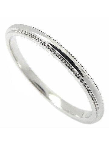 Tiffany & Co. TIFFANY&amp;Co. Milgrain Band Ring, Platinum 950, Men's, 60001597 295799 (view 1)