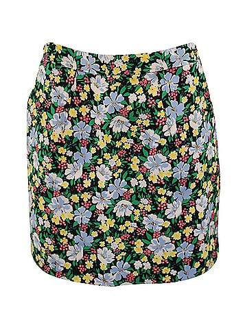 Maje Maje Floral Mini Pencil Skirt in Multicolor Viscose (view 1)