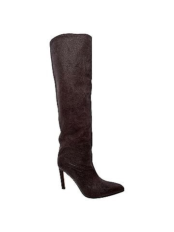 Paris Texas Paris Texas Jude Knee-High Boots in Brown Calf Leather (view 1)