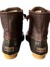 Sperry Top Sider 100% Leather Solid Brown Boots Size 9 - photo 2