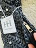 Haute Hippie 100% Straw Black Shoulder Bag One size - photo 4