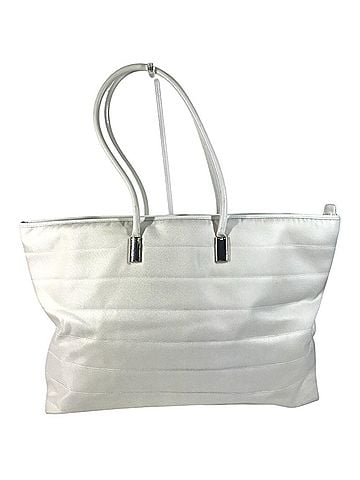 Gucci GUCCI 002 2123 Boston Bag, Tote Shoulder Nylon Canvas Leather, Men's and Women's, White (view 1)