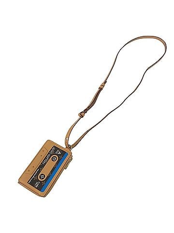 Louis Vuitton LOUIS VUITTON M14066 Monogram Porte Cartes LV Tape Cassette Wallet, Coin Purse, Card Case, L-shaped Zipper, Canvas, Brown (view 2)