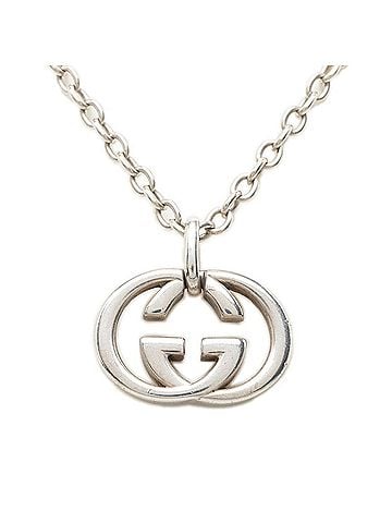 Gucci Gucci Interlocking G Chain Pendant Necklace, SV925 Silver, Women's GUCCI (view 2)