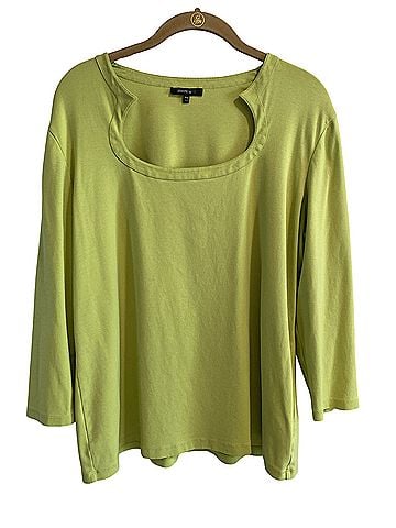 Lafayette 148 New York 3/4 Sleeve Top (view 1)