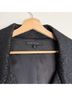 Lafayette 148 New York Solid Black Blazer Size 14 - photo 3