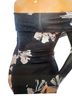 Zesica Floral Black Multi Color Cocktail Dress Size S - photo 2