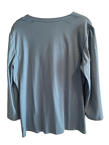 Lafayette 148 New York 3/4 Sleeve Top (view 2)