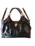 Brahmin 100% Leather Black Brown Leather Hobo One size - photo 1