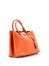 Prada 100% Leather Orange Cuir Double Tote Saffiano Leather Medium One size - photo 3