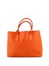 Prada 100% Leather Orange Cuir Double Tote Saffiano Leather Medium One size - photo 4