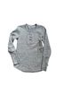 Splendid Gray Long Sleeve T-Shirt Size M - photo 1