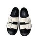 Madden Girl Black White Sandals Size 11 - photo 1