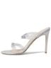 Stuart Weitzman Silver Heels Size 6 1/2 - photo 4