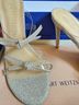 Stuart Weitzman Silver Heels Size 6 1/2 - photo 3
