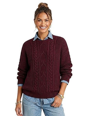 Ralph Lauren Cable-Knit Fisherman Casual Sweaters (view 1)