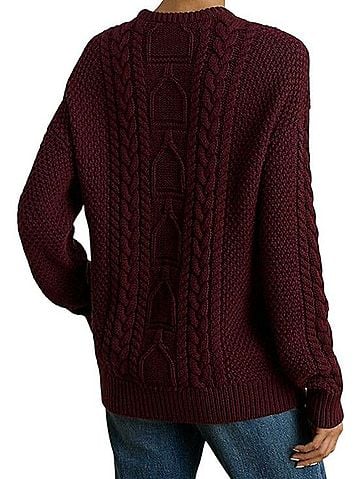 Ralph Lauren Cable-Knit Fisherman Casual Sweaters (view 2)