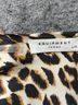 Equipment 100% Silk Black Equipment Kimono Size L - photo 3