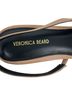 Veronica Beard 100% Leather Solid Black Tan Heels Size 9 1/2 - photo 9