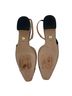Veronica Beard 100% Leather Solid Black Tan Heels Size 9 1/2 - photo 7