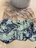 Calvin Klein 100% Rayon Floral Animal Print Multi Color Shorts Size M - photo 3