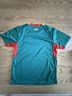 Puma Green Red Yellow Short Sleeve Button-Down Shirt Size 28 - photo 8