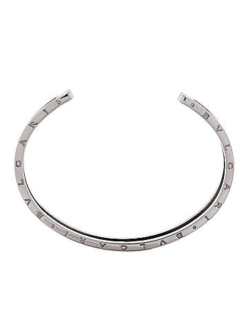 Bvlgari B.Zero1 Cuff Bracelet Stainless Steel and 18K Rose Gold (view 2)