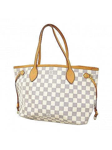 Louis Vuitton Louis Vuitton Damier Azur Neverfull PM Tote Bag N51110 White Women's (view 1)