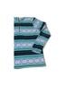 L.L.Bean 100% Polyester Print Blue Green Pullover Sweater Size L - photo 6