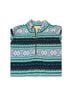 L.L.Bean 100% Polyester Print Blue Green Pullover Sweater Size L - photo 7