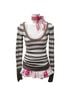Abercrombie Stripes Brown Gray Pullover Sweater Size XS - photo 1