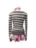 Abercrombie Stripes Brown Gray Pullover Sweater Size XS - photo 2