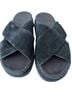 Ugg 100% Suede Black Sandals Size 8 - photo 1