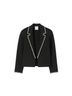 St. John Black Blazer Size 10 - photo 1