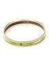 Hermes Leather Goods Green Enamel Bangle PM One size - photo 3